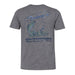 Teskey's Outdoors Fly Fishing Tee - Heather Grey TESKEY'S GEAR - SS T-Shirts Teskey's