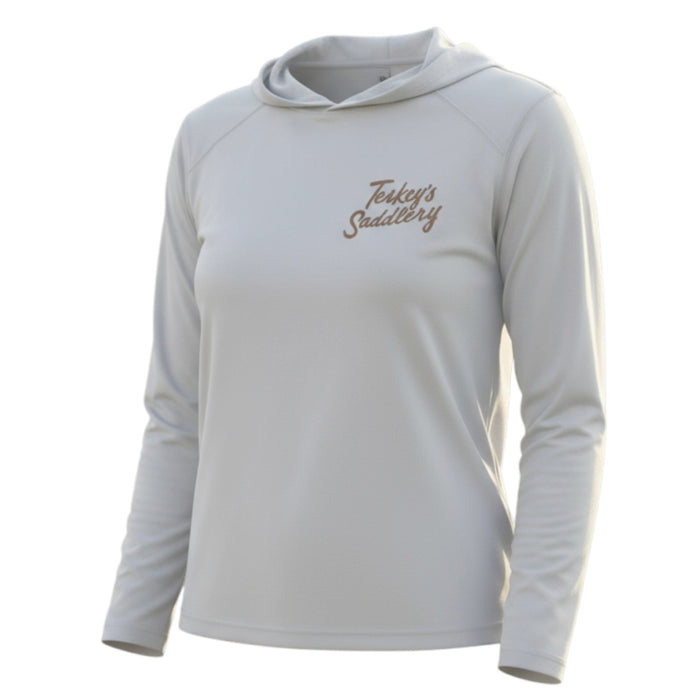 Teskey's Outfitter Performance Hoodie - Pearl TESKEY'S GEAR - Sweatshirts & Hoodies Teskey's