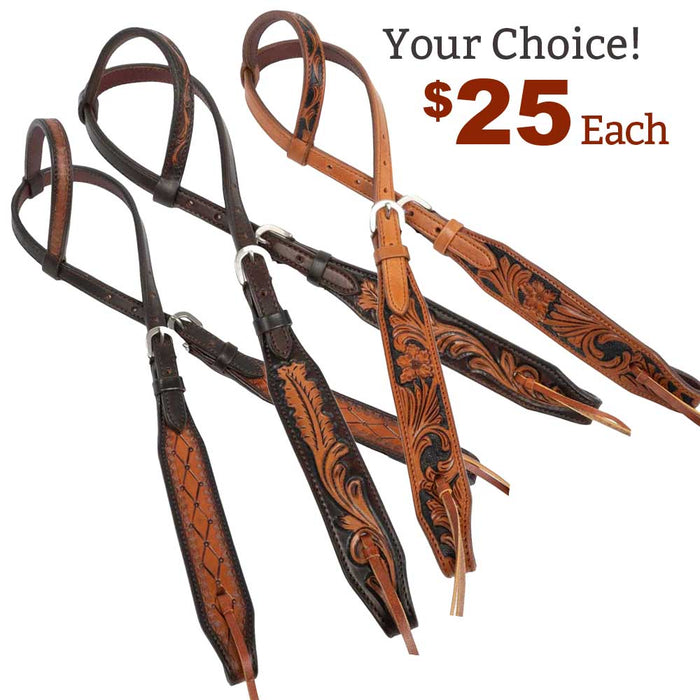 NEW Teskey's Argentinian One Ear Headstall - Your Choice