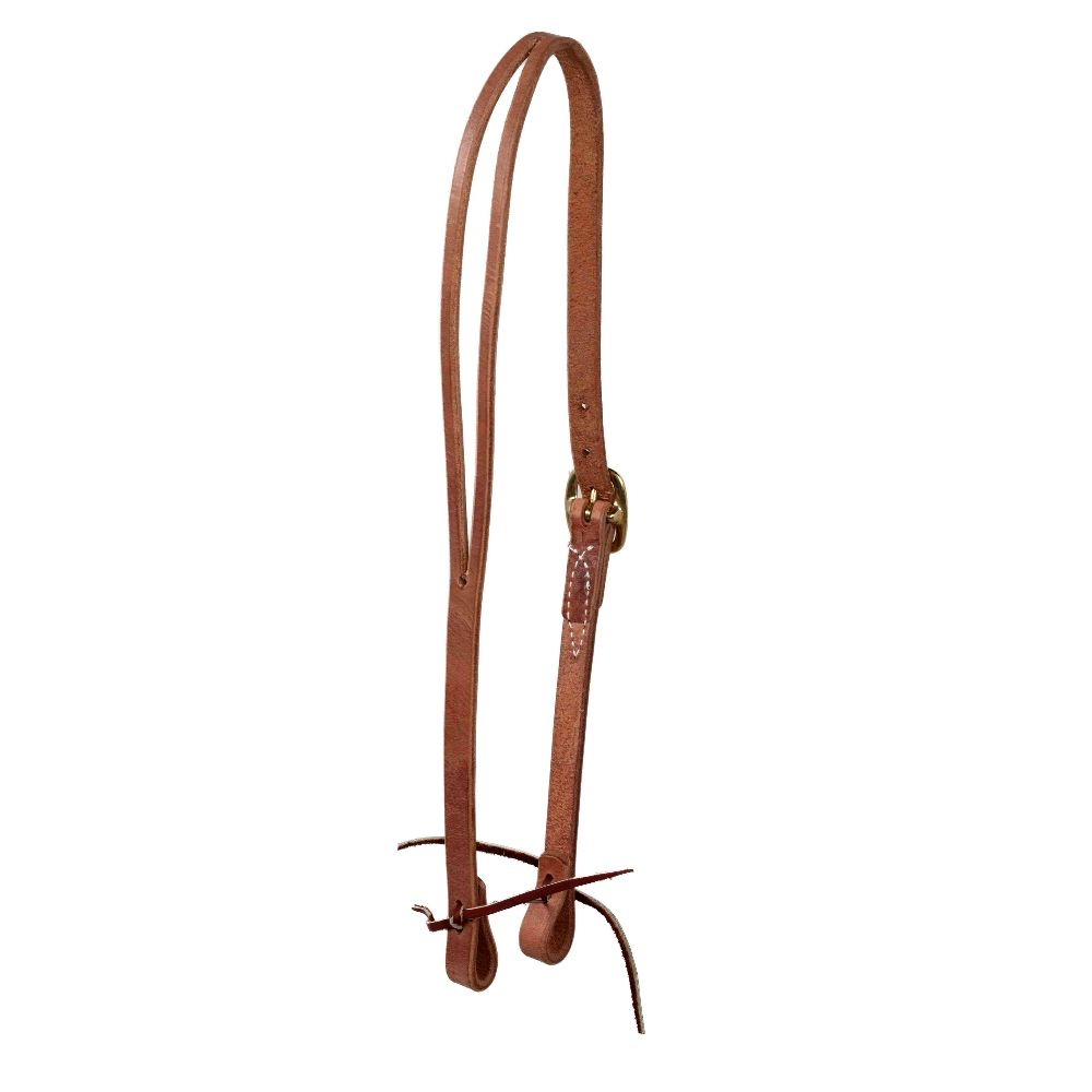 Teskey's Slit and Slot Ear Headstall 3/4" Tack - Headstalls Teskey's   