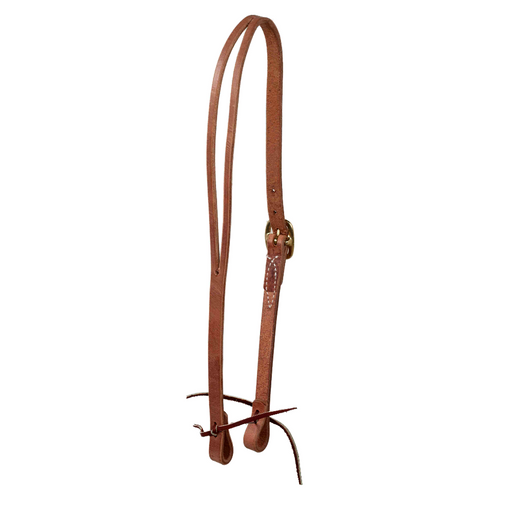 Teskey's 3/4" Slit and Slot Ear Headstall Tack - Headstalls Teskey's