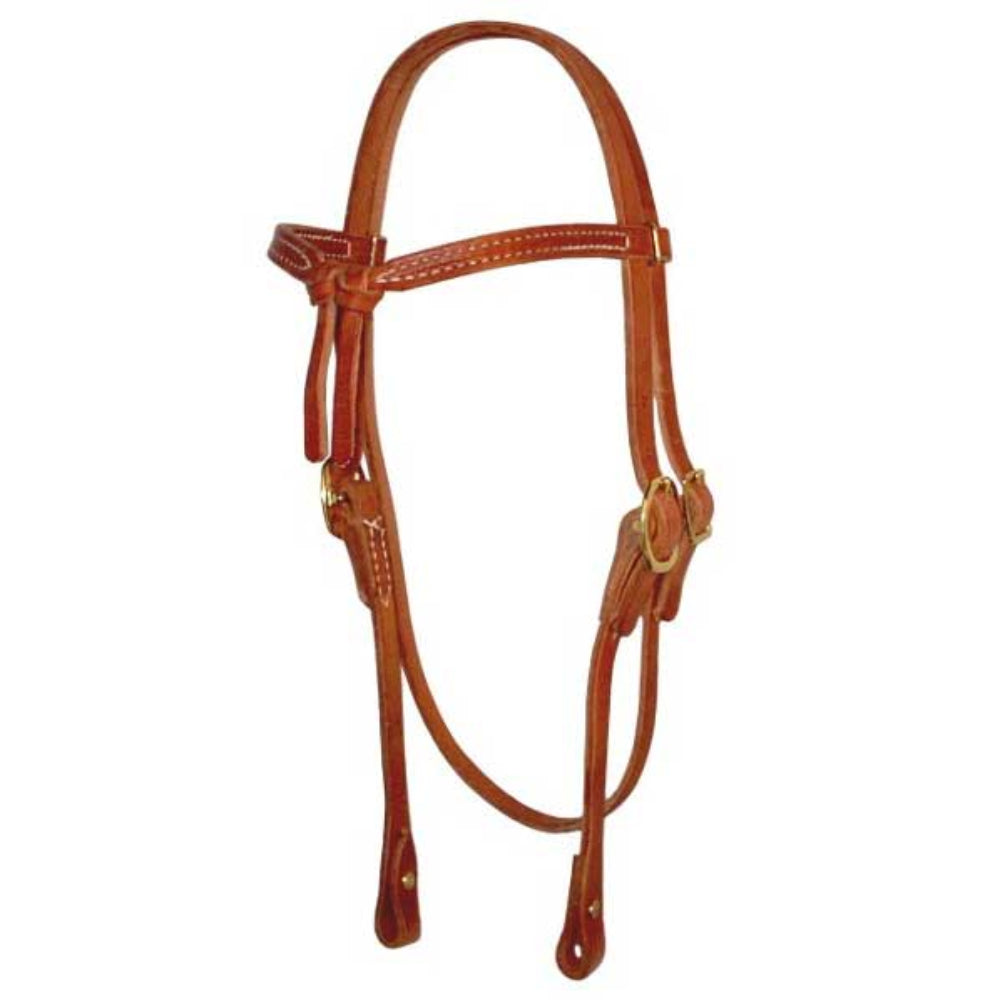 Teskey's Knotted headstall with screws