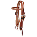 Teskey's 1 1/8" Browband Headstall Tack - Headstalls TESKEY'S