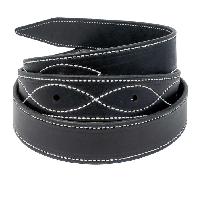 Teskey's Black Stitched Latigo