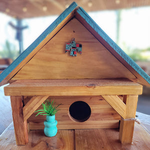 Handmade Wooden Thunderbird Birdhouse Garden Supplies - Decorations MISC   