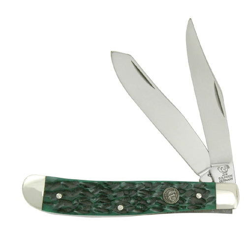 Hen & Rooster Green Bone Trapper Knives Hen & Rooster   