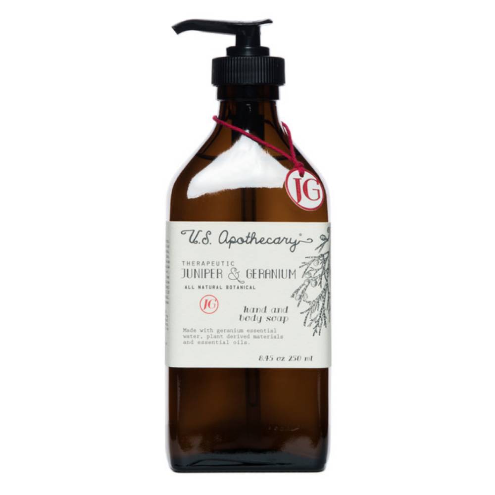 US Apothecary Hand Soap - Juniper/Geranium HOME & GIFTS - Bath & Body - Soaps & Sanitizers U.S. Apothecary   