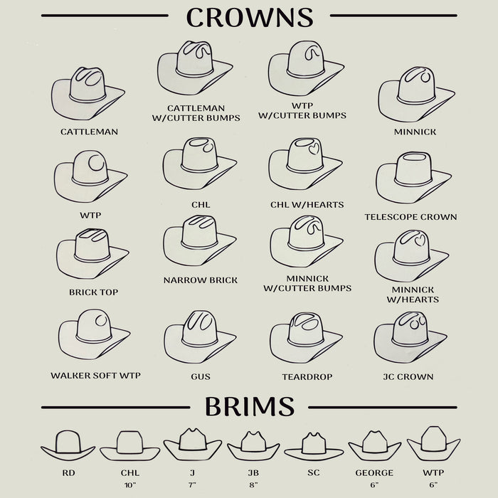 Rodeo King 7X Merlot Open Crown Felt Hat - FINAL SALE