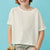 Hayden Girl's Cuff Sleeve Tee - Off White KIDS - Girls - Clothing - Tops - Short Sleeve Tops HAYDEN LOS ANGELES   