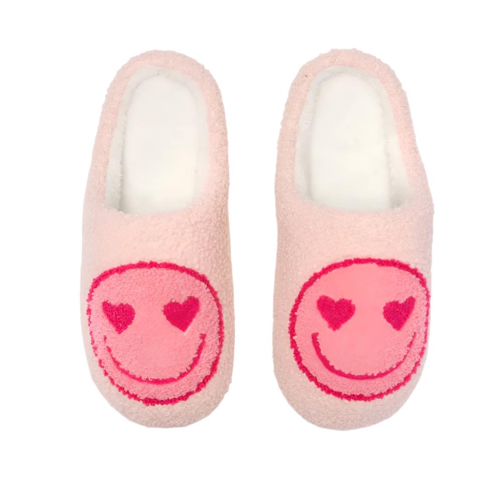 Heart Eyes Happy Faces Slipper