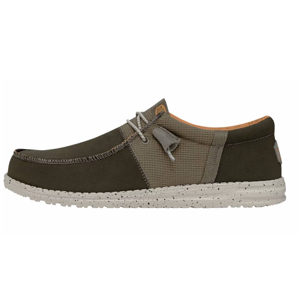 Hey Dude Wally Tri Nylon Trailhead- Olive - FINAL SALE MEN - Footwear - Casual Shoes Hey Dude   