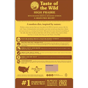 Taste of the Wild High Prairie Dry Dog Food Feed & Hay - Feed Taste of the Wild   