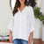 High Low Button-Down Blouse WOMEN - Clothing - Tops - Long Sleeved Milio Milano   