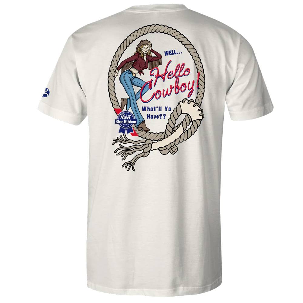 Hooey Men's "Pabst Blue Ribbon" Tee MEN - Clothing - T-Shirts & Tanks Hooey   