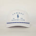 Cowboy Country Club Horse Roped Hat - White HATS - BASEBALL CAPS Cowboy Country Club