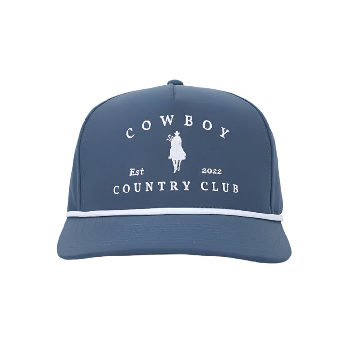 Cowboy Country Club Horse Roped Hat - Navy HATS - BASEBALL CAPS Cowboy Country Club