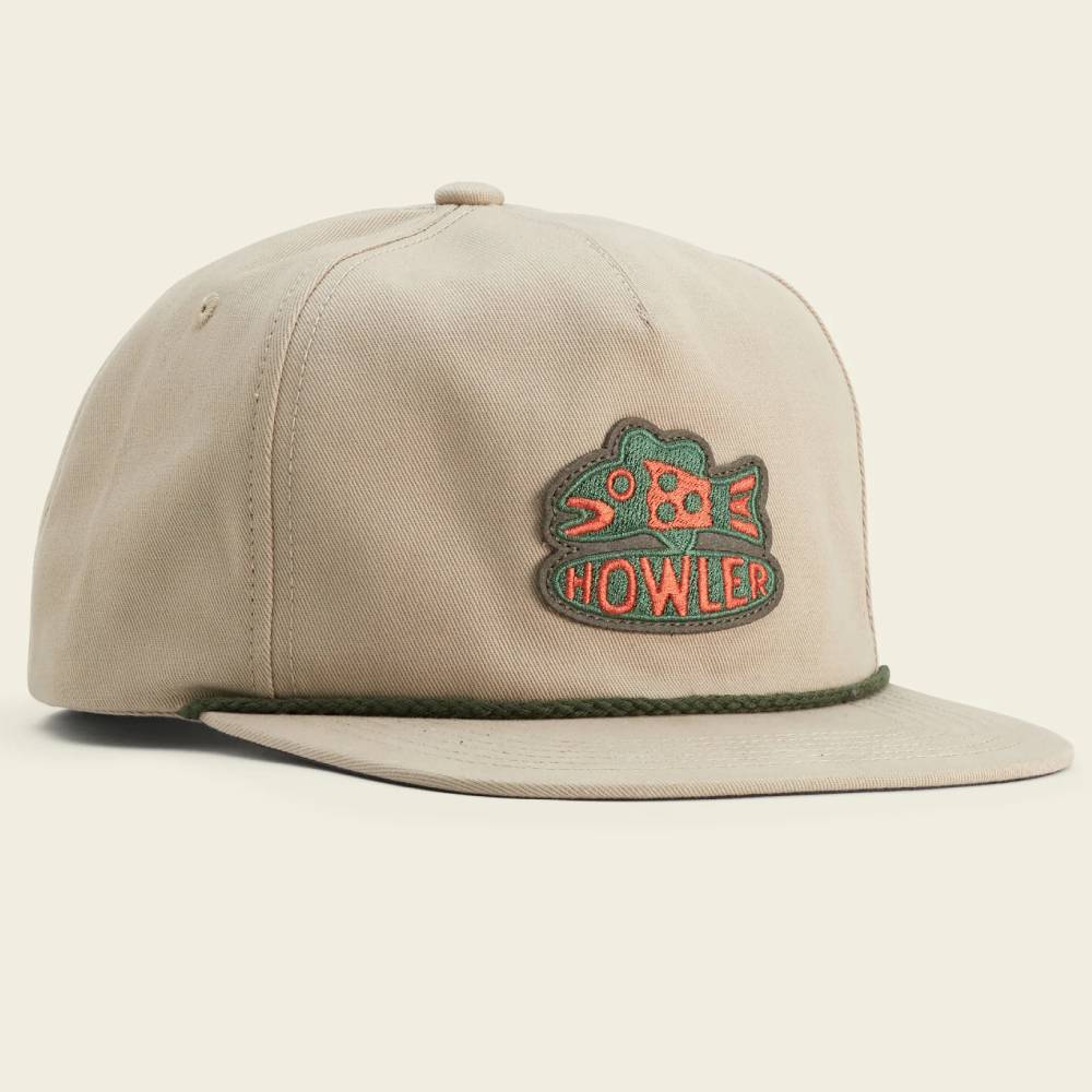 Howler Bros Something Fishy Snapback Cap HATS - BASEBALL CAPS Howler Bros   