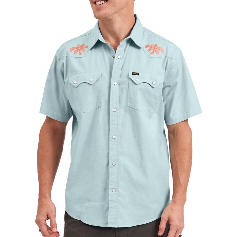 Howler Bros Crosscut Deluxe Fronds Shirt MEN - Clothing - Shirts - Short Sleeve Shirts Howler Bros   