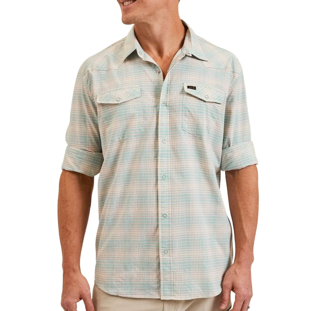Howler Bros H Bar B Eason Plaid Shirt MEN - Clothing - Shirts - Long Sleeve Shirts Howler Bros   