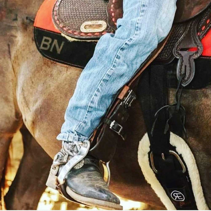 High Tech Tack - The Rider Buckle - Locking Stirrup Adjustment Tack - Saddle Accessories High Tech Tack