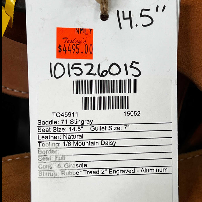 14.5" MARTIN STINGRAY BARREL SADDLE