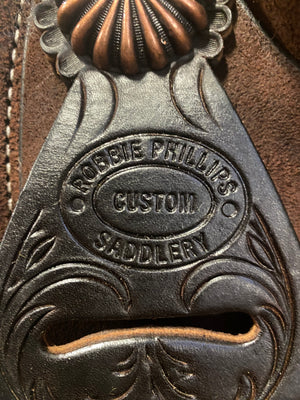 14" USED ROBBIE PHILLIPS BARREL SADDLE