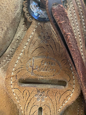 15.5" USED CACTUS RANCH SADDLE