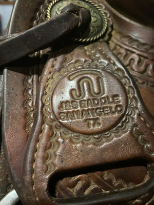 16.5" USED J&S CUTTING SADDLE