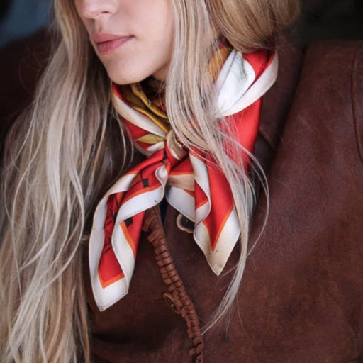 Fringe Scarves "I Have At Least 19 Opinions" Long Wild Rag ACCESSORIES - Additional Accessories - Wild Rags & Scarves Fringe Scarves   