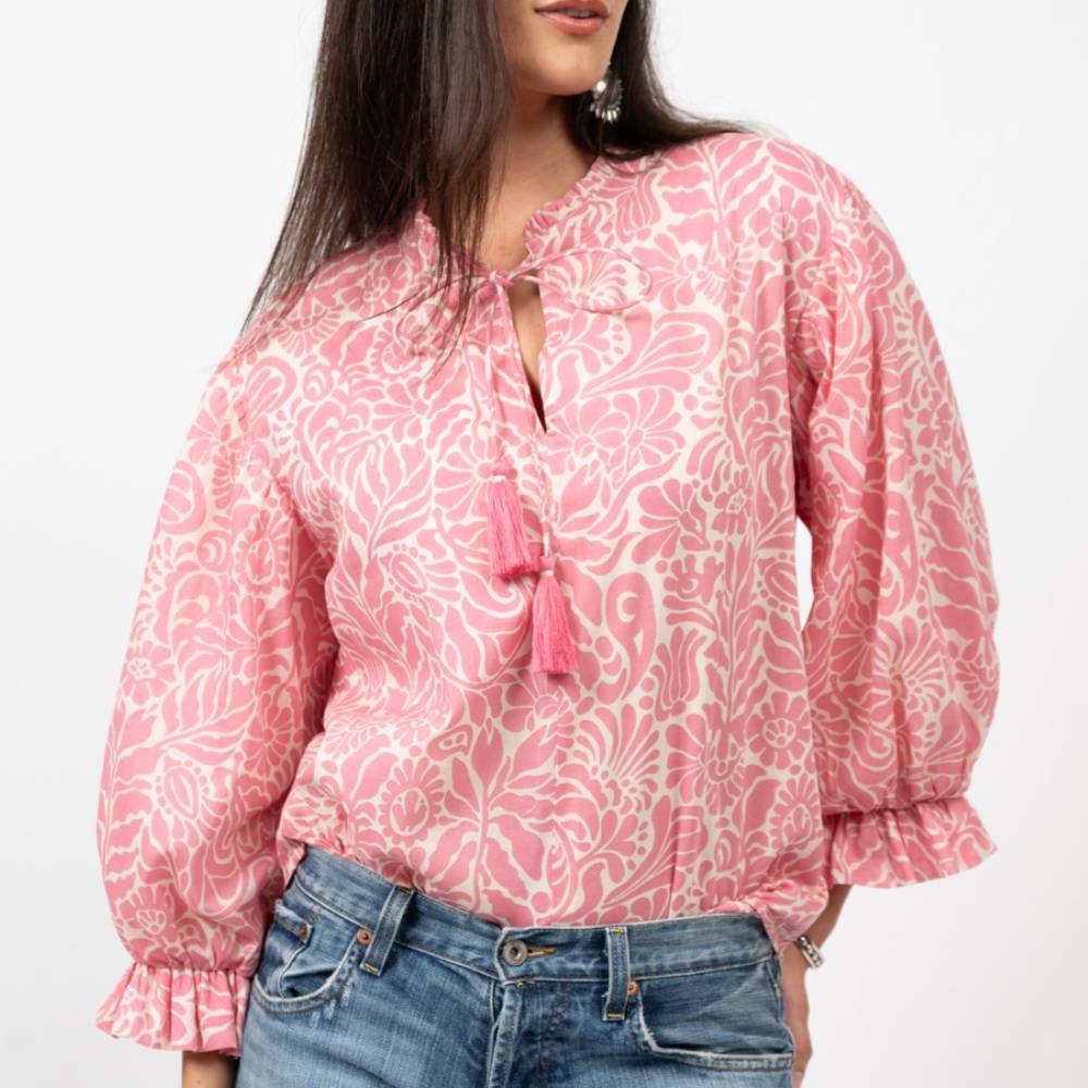 Ivy Jane Floral Blouse - FINAL SALE WOMEN - Clothing - Tops - Long Sleeved Ivy Jane   