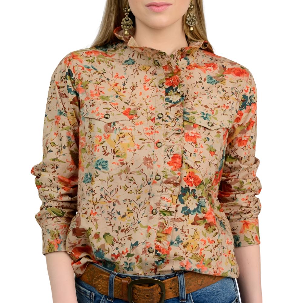 Ivy Jane Floral Eyelet Shirt WOMEN - Clothing - Tops - Long Sleeved Ivy Jane   