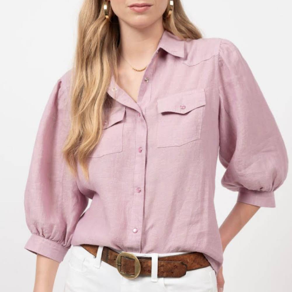 Ivy Jane Linen Shirt WOMEN - Clothing - Tops - Long Sleeved Ivy Jane   