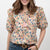 Ivy Jane Floral Ruffled Blouse WOMEN - Clothing - Tops - Short Sleeved Ivy Jane   