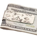 J. Alexander TeePee Stamped Money Clip MEN - Accessories - Wallets & Money Clips J. Alexander Rustic Silver   