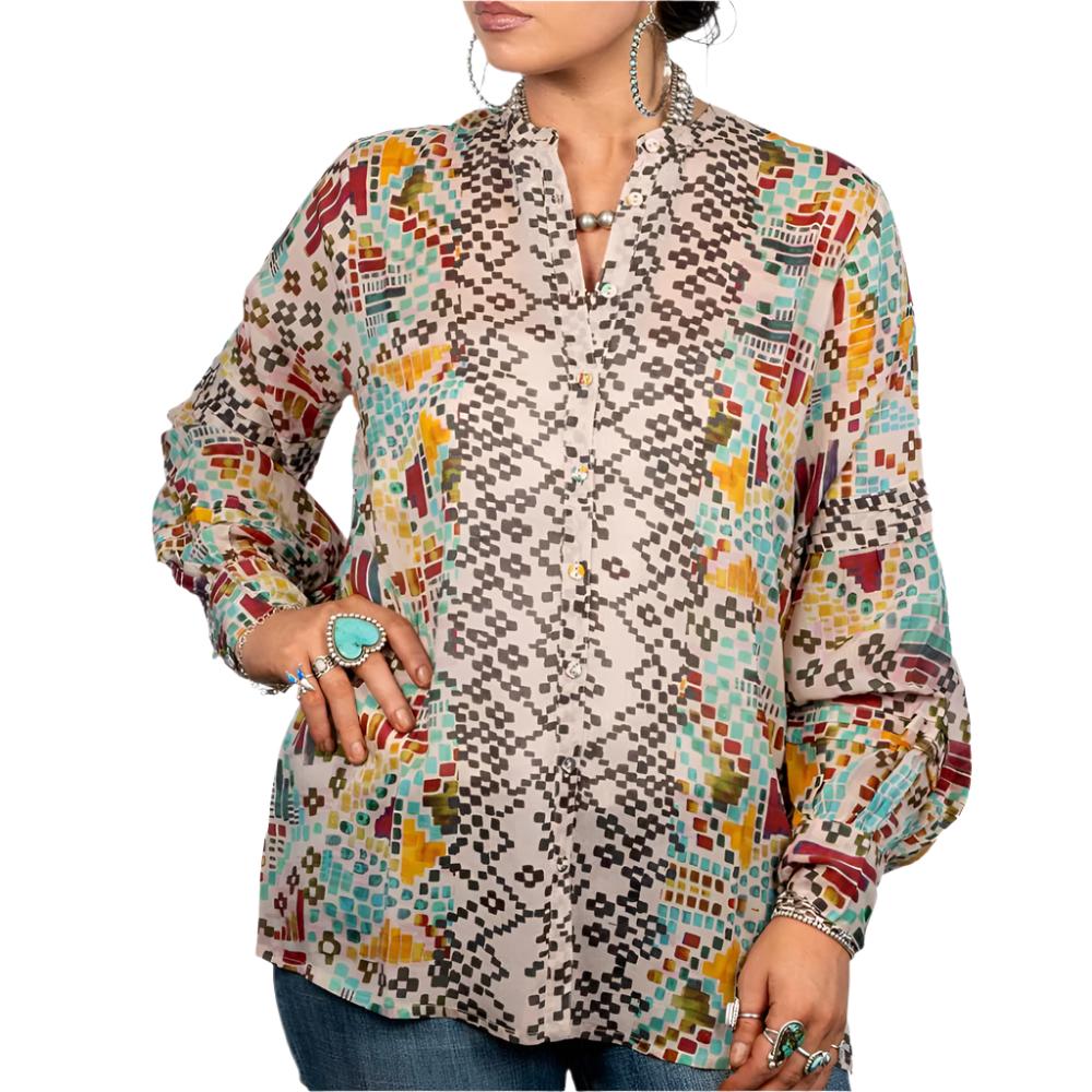 Johnny Was Malina Blouse WOMEN - Clothing - Tops - Long Sleeved Johnny Was Collection   