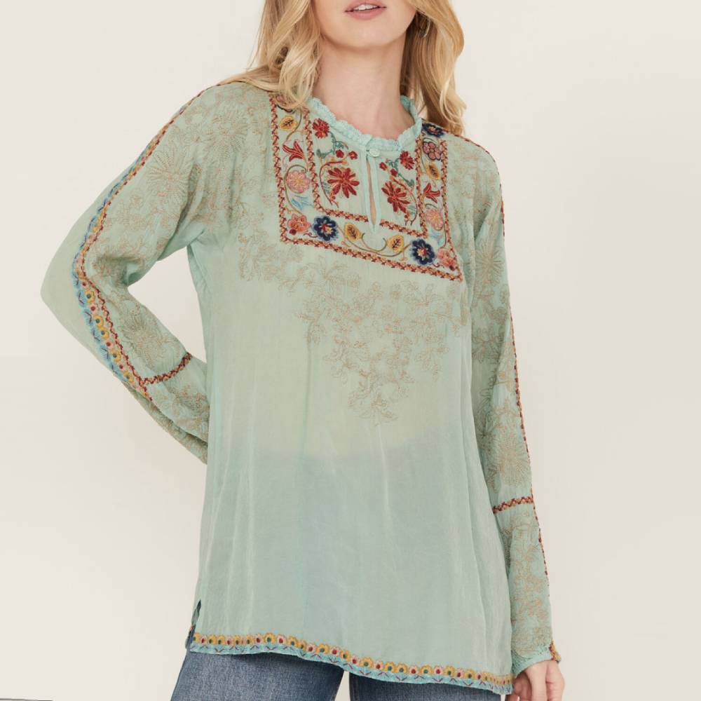Johnny Was Mariane Blouse WOMEN - Clothing - Tops - Long Sleeved Johnny Was Collection   