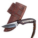 Justin Wiley Purple Bone Fixed Blade Knife Knives Justin Wiley