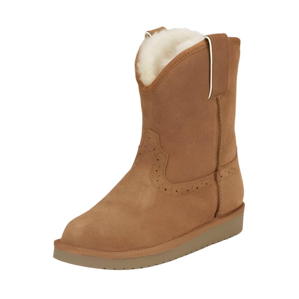 Justin Women's Heidi Chestnut Suede Shearling Boots WOMEN - Footwear - Boots - Fashion Boots Justin Boot Co.   