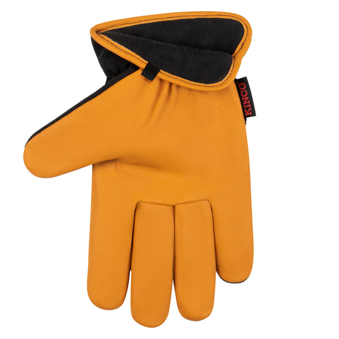 KincoPro™ Lined Grain Buffalo & Synthetic Hybrid Thermal Gloves