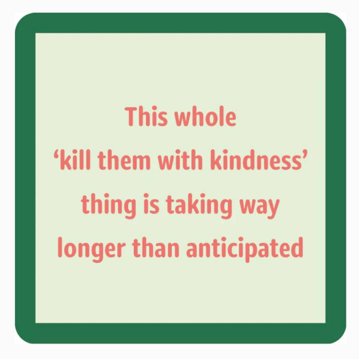 "Kindness" Coaster HOME & GIFTS - Gifts Drinks On Me   