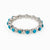 Kingman Turquoise Eternity Ring Band WOMEN - Accessories - Jewelry - Rings Peyote Bird Designs   
