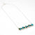 Kingman Turquoise Star Bar Necklace WOMEN - Accessories - Jewelry - Necklaces Indian Touch of Gallup   