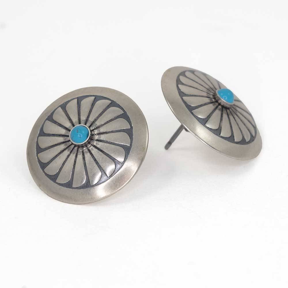 Wakiza Pinwheel Stud Earrings WOMEN - Accessories - Jewelry - Earrings Sunwest Silver   