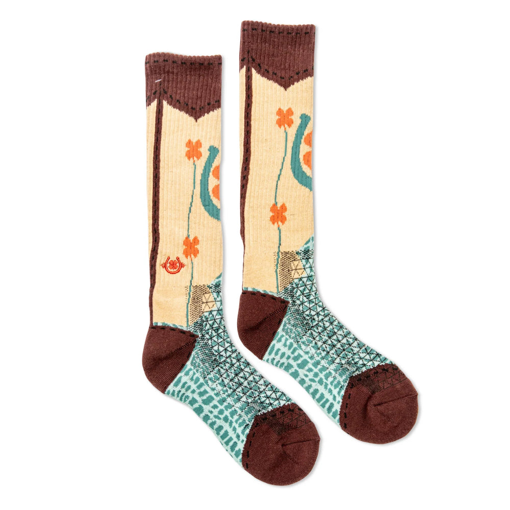 Lucky Chuck "Shit Kickers" Performance Sock WOMEN - Clothing - Intimates & Hosiery Lucky Chuck   