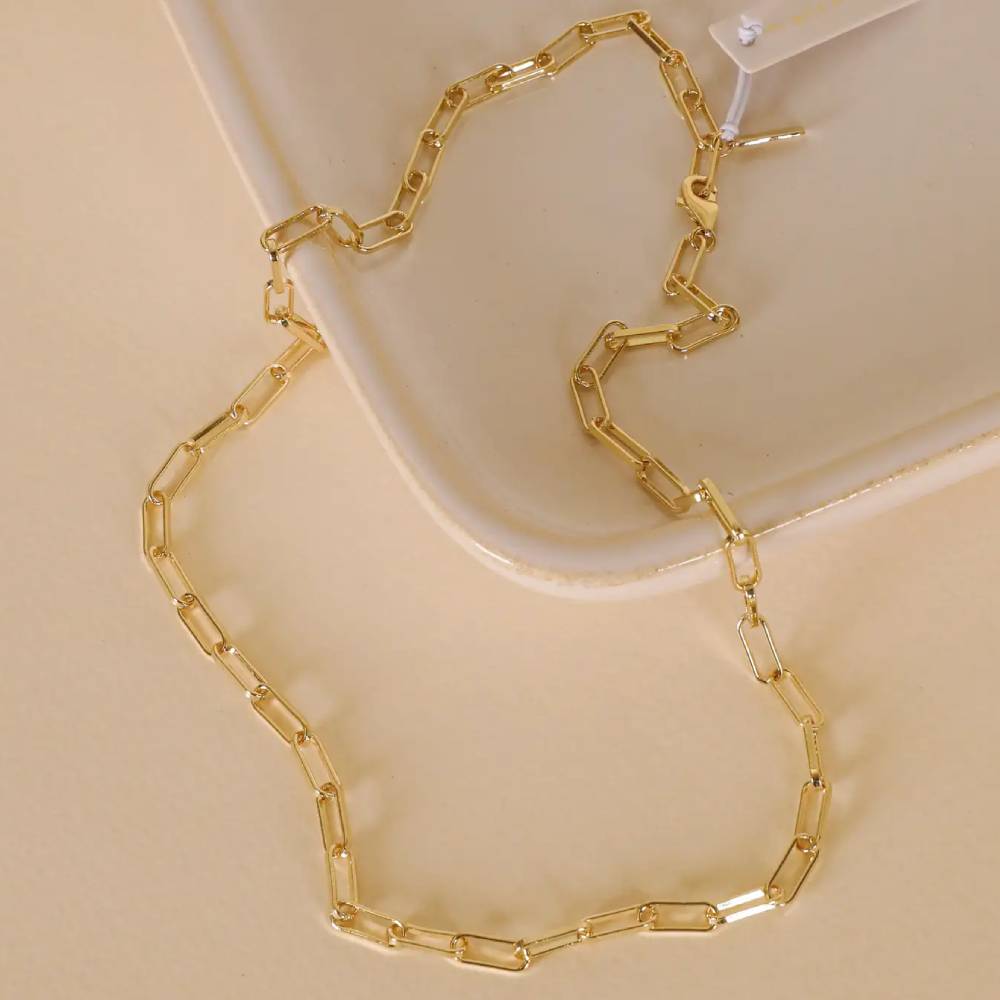 Large Link Chain Necklace WOMEN - Accessories - Jewelry - Necklaces JaxKelly   