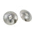 Large Diamond Dome Stud Earrings WOMEN - Accessories - Jewelry - Earrings Sunwest Silver   