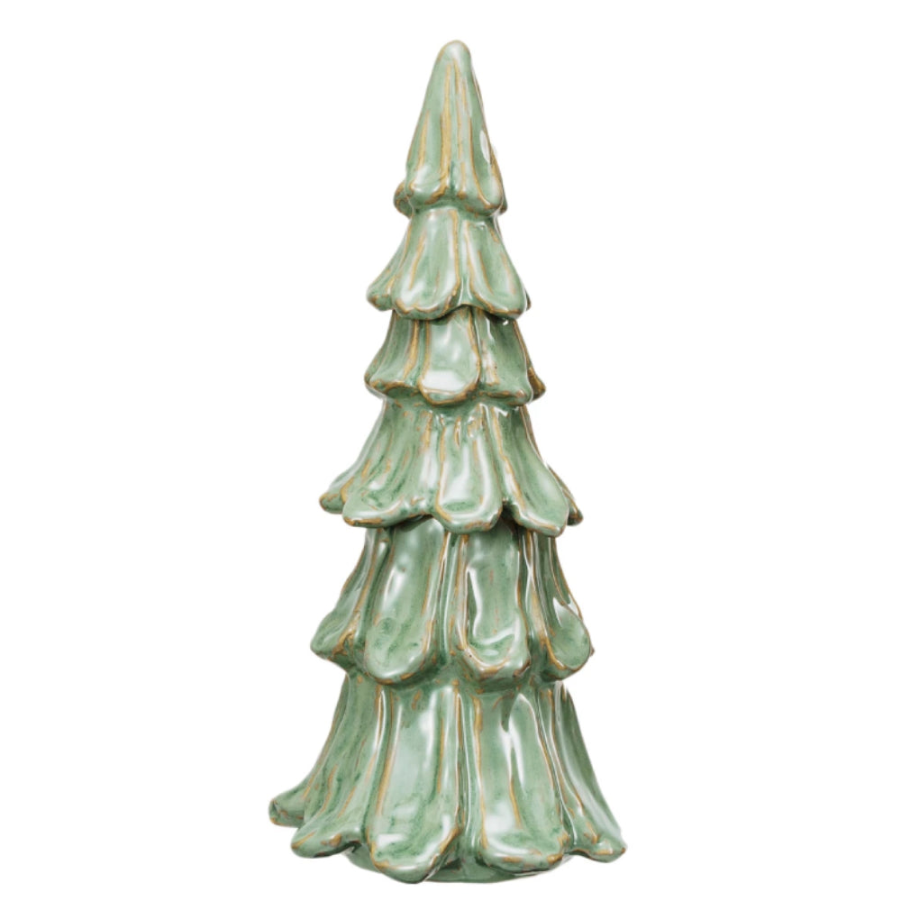 Large Handmade Reactive Glaze Stoneware Tree HOME & GIFTS - Home Decor - Seasonal Decor Creative Co-Op   