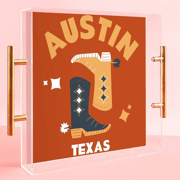 Kickoff Large Tray | Austin - FINAL SALE HOME & GIFTS - Home Decor - Decorative Accents Tart by Taylor   