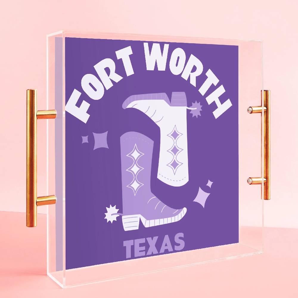 Kickoff Large Tray | Fort Worth HOME & GIFTS - Gifts Tart by Taylor   
