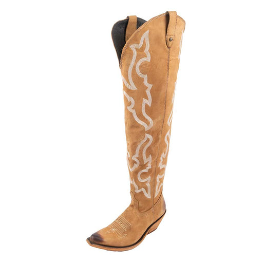 Liberty Black Indira Nobuck Grease Miel Wide Calf Boot WOMEN - Footwear - Boots - Fashion Boots Liberty Black Boot Co.   